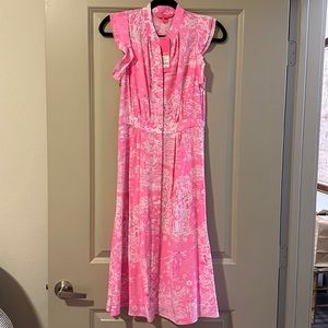 NWT Lilly Pulitzer Palm Beach MIDI in Skinny Dipping